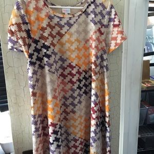 Gorgeous patchwork jacquard XL Carly